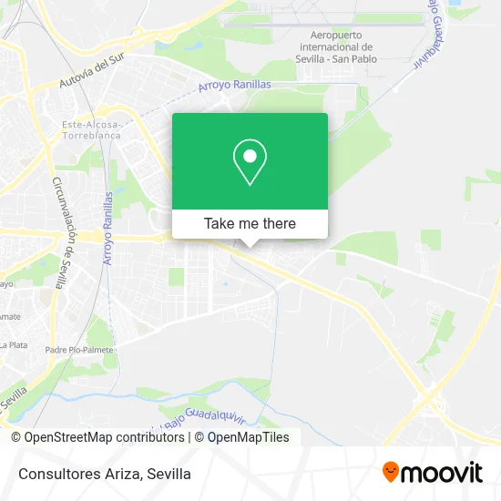 Consultores Ariza map