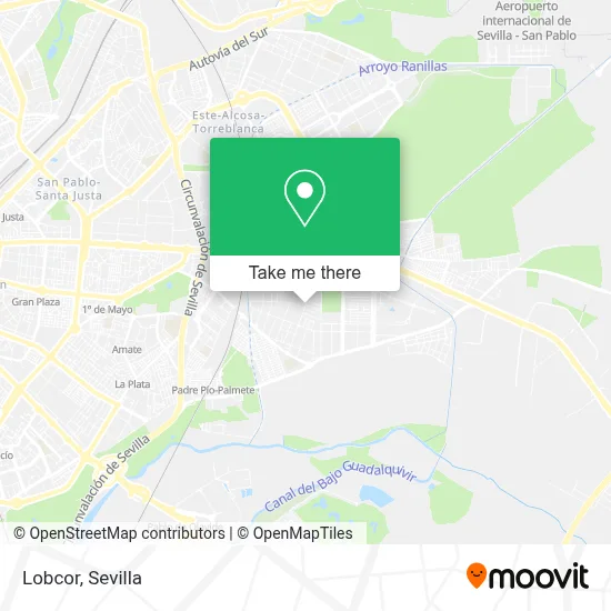 Lobcor map