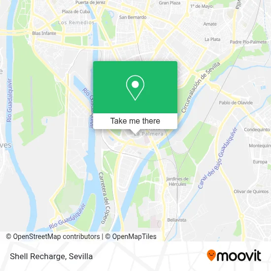 Shell Recharge map