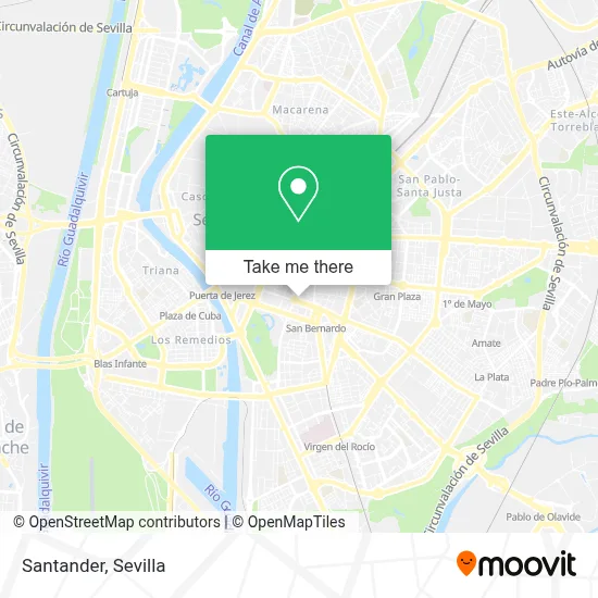Santander map