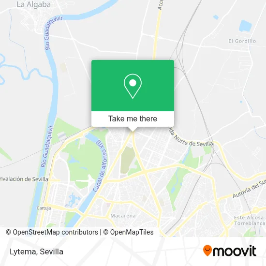 Lytema map