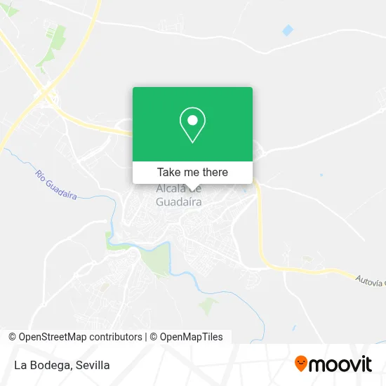 La Bodega map