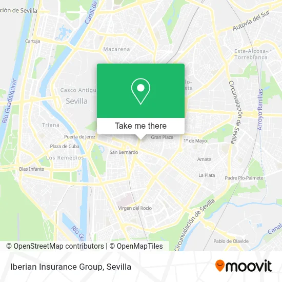 Iberian Insurance Group map