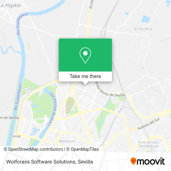 Wolfcrass Software Solutions map
