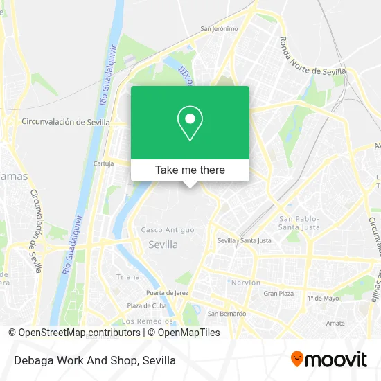 Debaga Work And Shop map