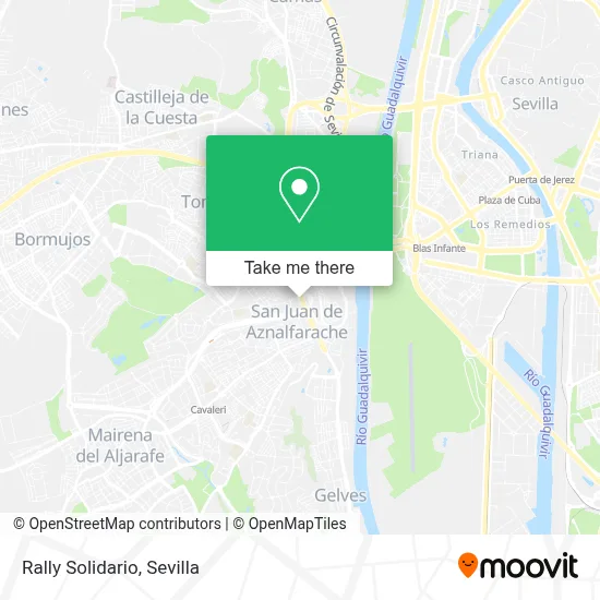 Rally Solidario map