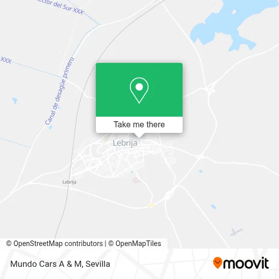 Mundo Cars A & M map