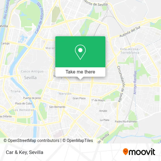 Car & Key map
