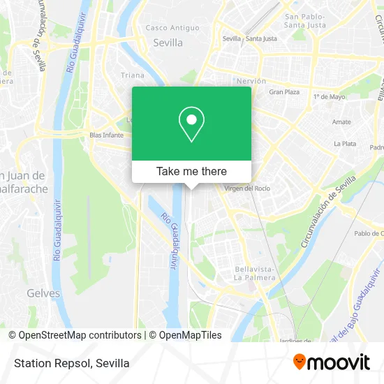 Station Repsol map