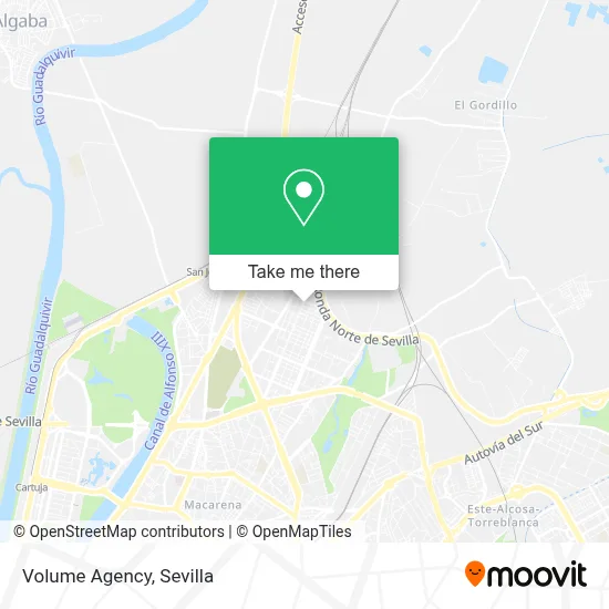 Volume Agency map