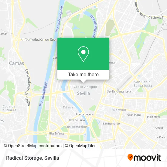 Radical Storage map
