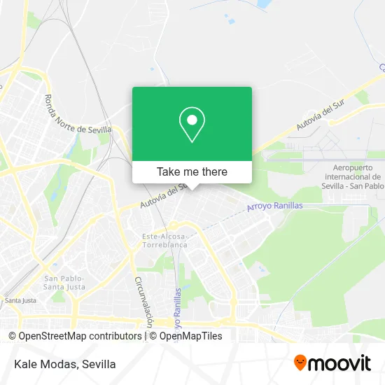 Kale Modas map