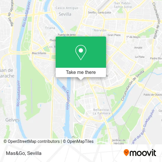 Mas&Go map