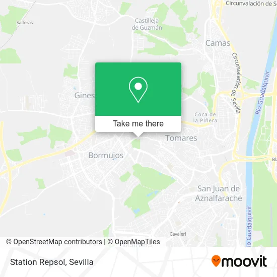 Station Repsol map