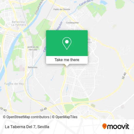 La Taberna Del 7 map