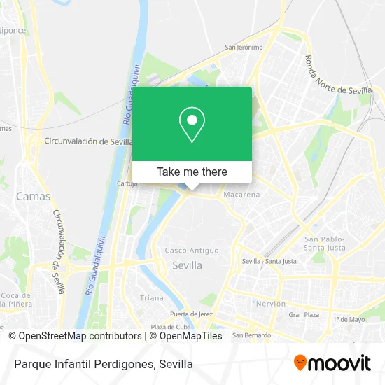 Parque Infantil Perdigones map