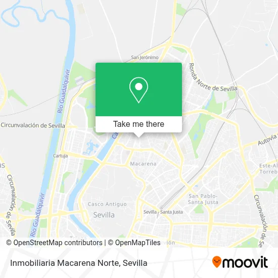 Inmobiliaria Macarena Norte map