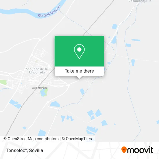 Tenselect map