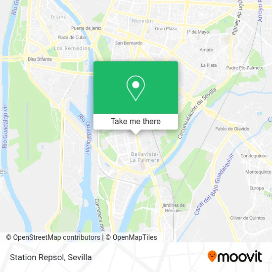 Station Repsol map