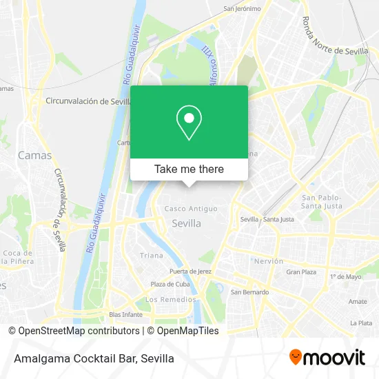 Amalgama Cocktail Bar map