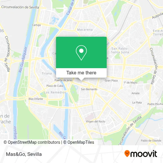 Mas&Go map