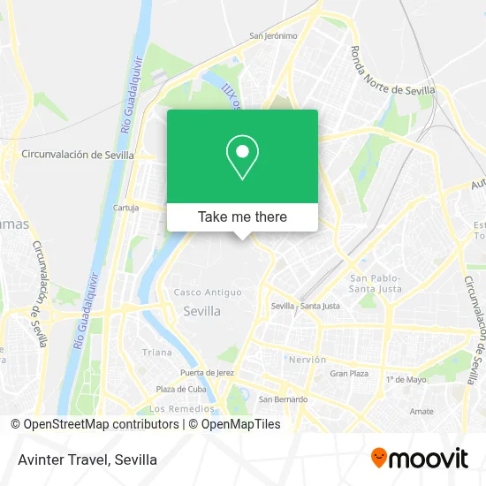 Avinter Travel map