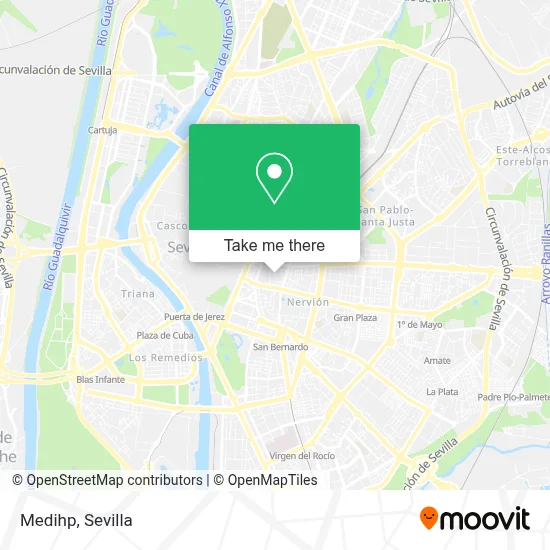 Medihp map