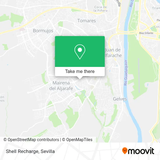 Shell Recharge map