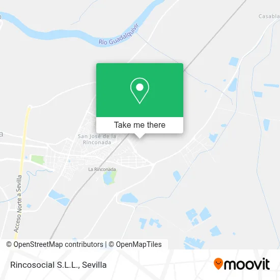 Rincosocial S.L.L. map