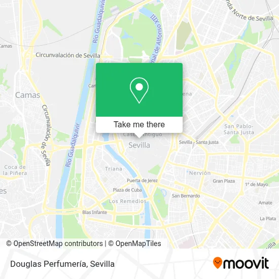 Douglas Perfumería map