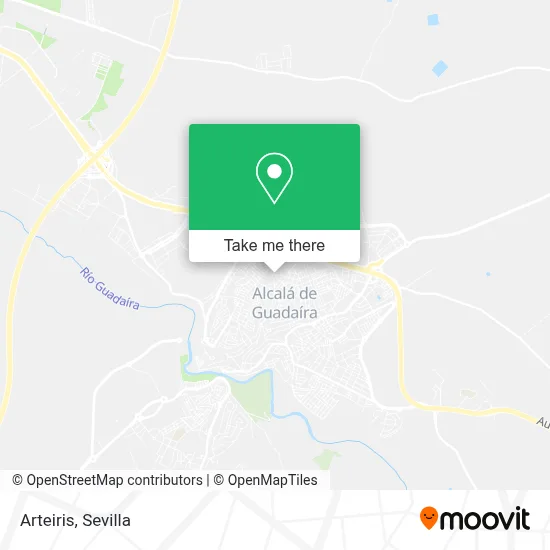 Arteiris map