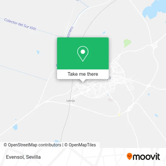 Evensol map