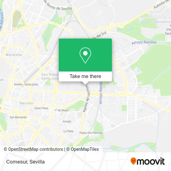 Comesur map