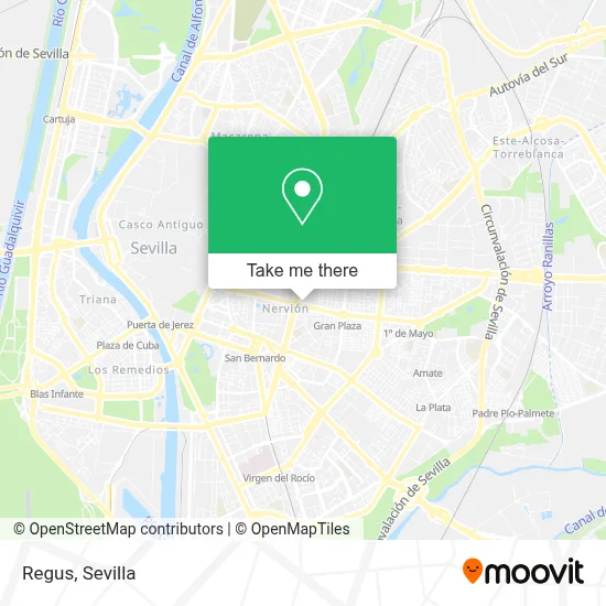 Regus map