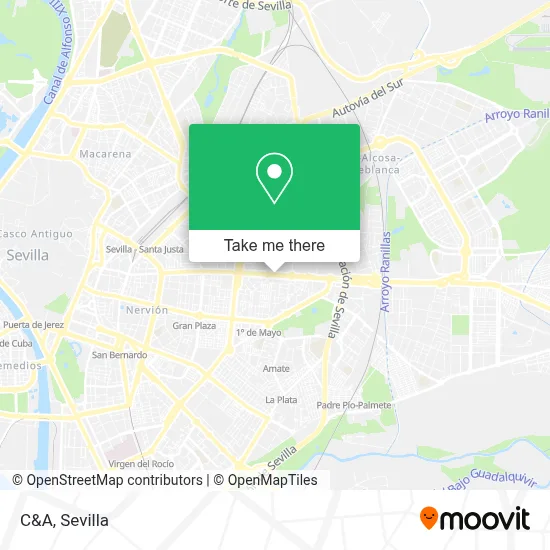 C&A map