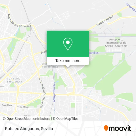 Rofelex Abogados map