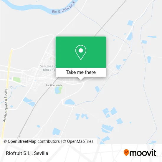 Riofruit S.L. map