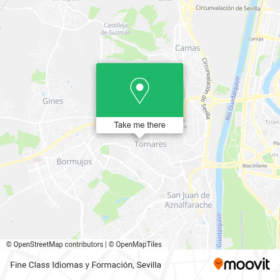 Fine Class Idiomas y Formación map