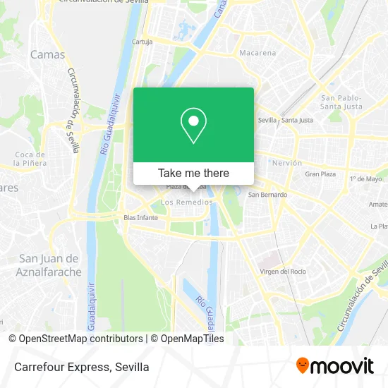 Carrefour Express map