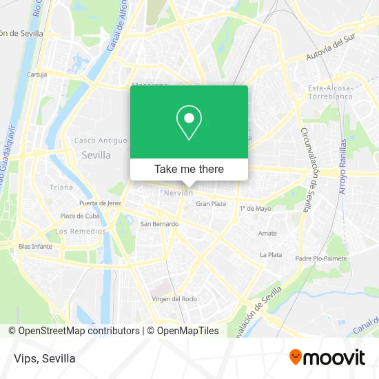 Vips map