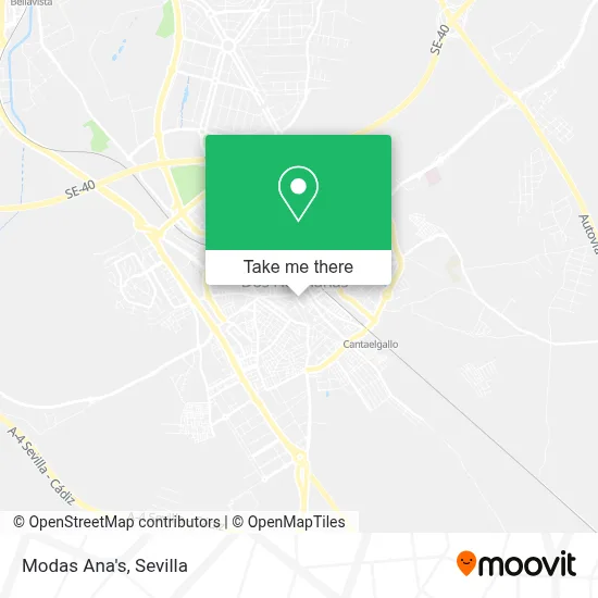 Modas Ana's map