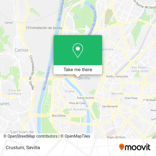 Crustum map
