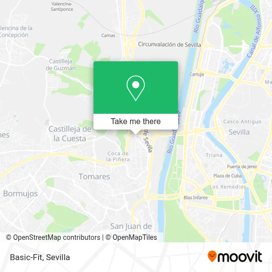 Basic-Fit map