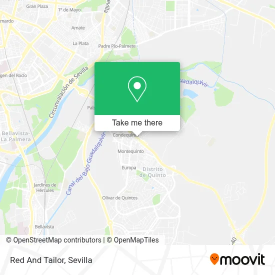 Red And Tailor map