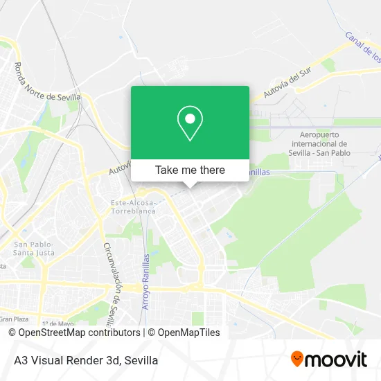 A3 Visual Render 3d map