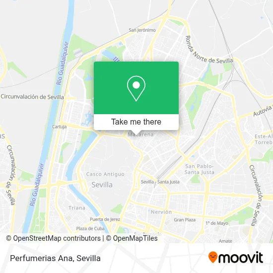 Perfumerias Ana map