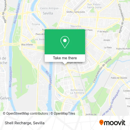 Shell Recharge map