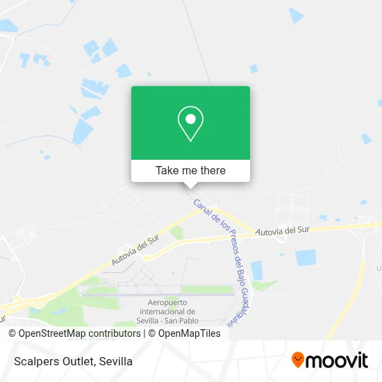 Scalpers Outlet map