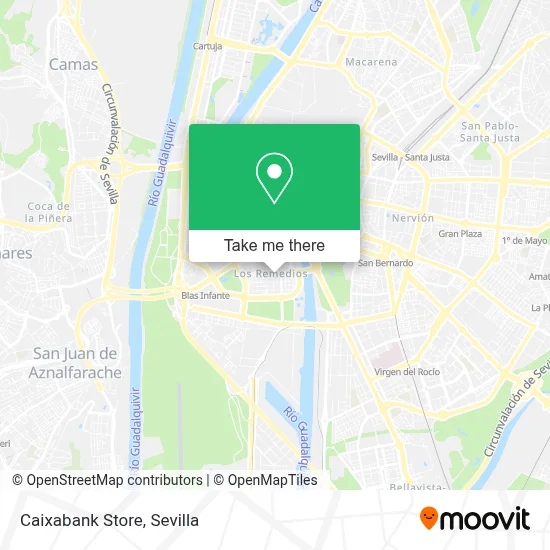 Caixabank Store map