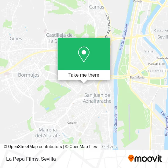 La Pepa Films map